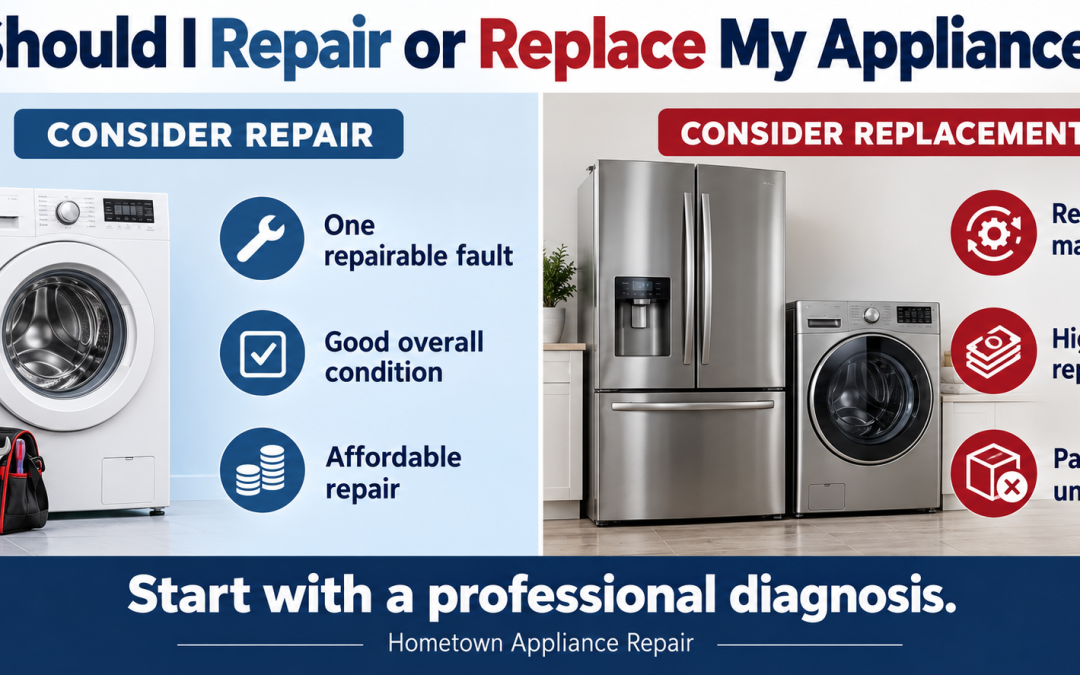 repair or replace my appliance