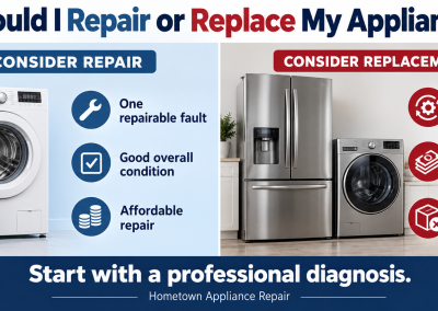 Should I Repair or Replace My Appliance?